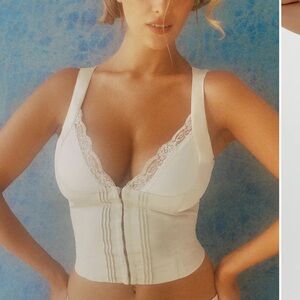 Frankie's Bikinis Lilia corset top